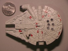 Star Wars 2016 Millennium Falcon E VII:TFA Incompl. C-6 Mattel Hot Wheels METAL 