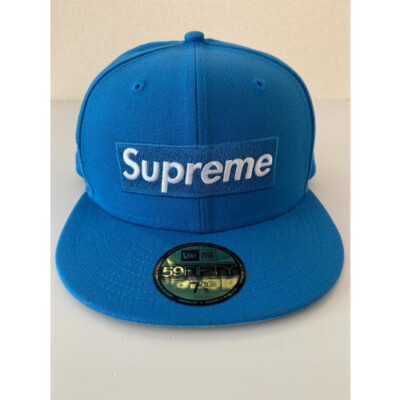 Supreme Cap Money Box Logo New Era Size:7 5/8 Color:Light Supreme Cap Money Box Logo New Era Size:7 5/8 Color:Light