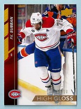 P. K. SUBBAN 2015/16 UPPER DECK HIGH GLOSS PARALLEL /10