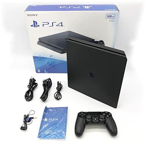 Sony PlayStation 4 Jet Black 500GB (CUH-2000AB01) In Box Japan ver.  