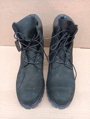 Timberland Men's 6 inch Premium Waterproof Boots - Black- US Size