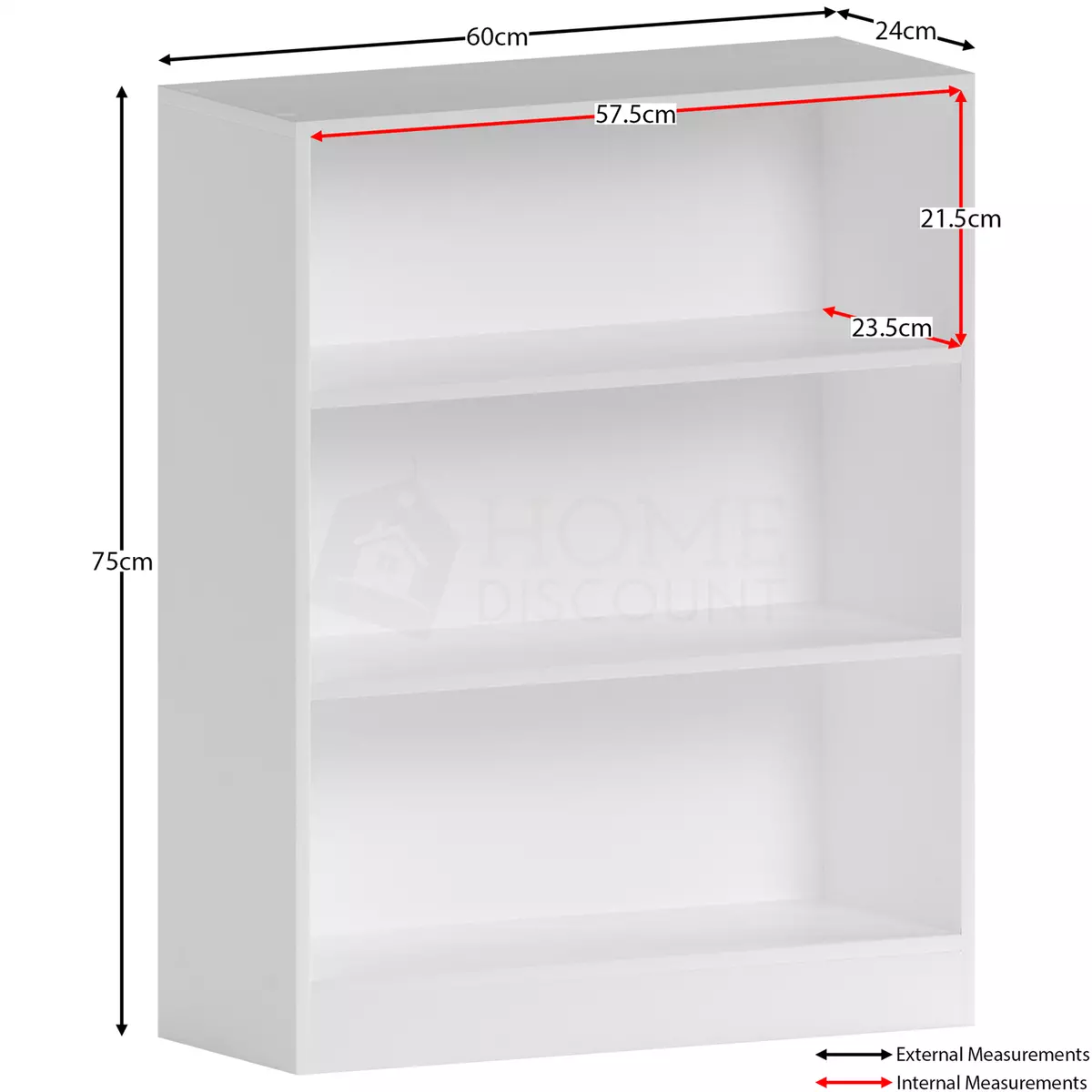 Argos low bookcase deals