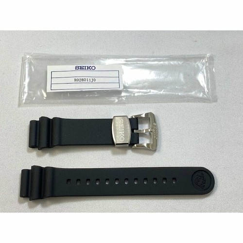 Genuine SEIKO Prospex 20mm Silicon Band Black R028011J0 SBDC063 / 6R15-04G0  etc | eBay
