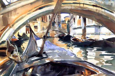 Rio De Santa Maria Formosa 1905 Painting by John Singer Sargent 8x10'' Art Print