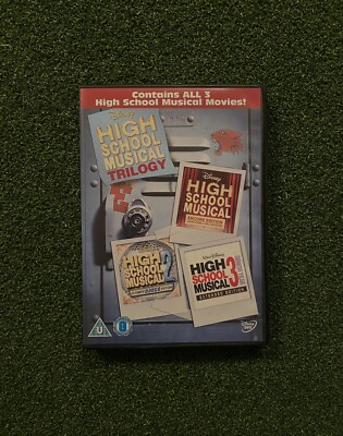 High School Musical Trilogy Complete 1, 2, DVD Disney Box Set