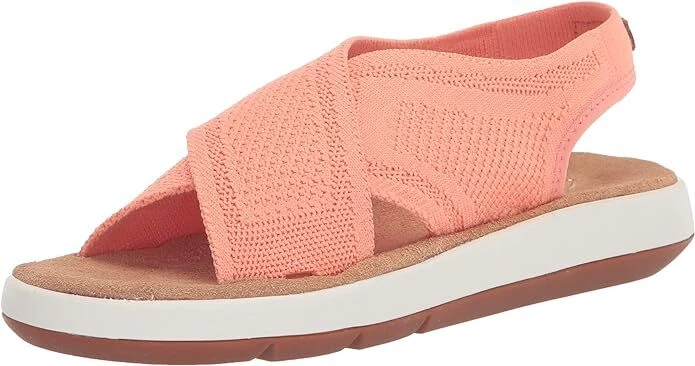 Sandali da donna Clarks Jemsa Dash corallo chiaro taglia UK 5 1 2D 39