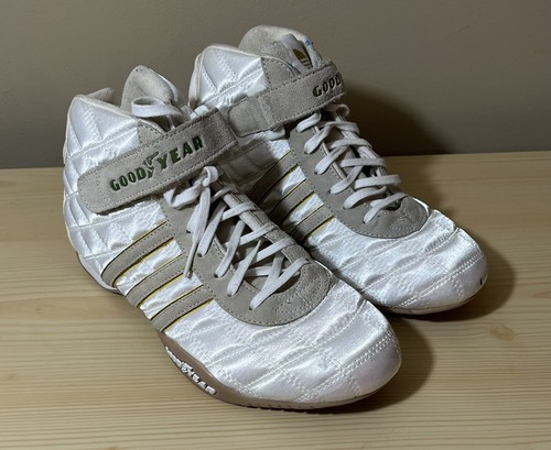 2004 ADIDAS Goodyear Monaco High-Top Driving Racing Shoes White Women Size  7 | eBay