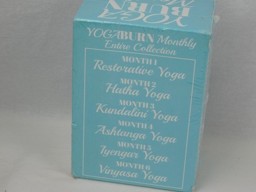 Yoga Bury Monthly Entirre Collection ( 24 Disc) DVD set 6 month plan New Sealed - Picture 4 of 4