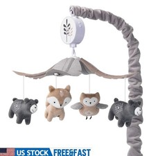 Musical Crib Mobile Toy Baby Animal Rotating Mobile 3 Songs Brain Development US