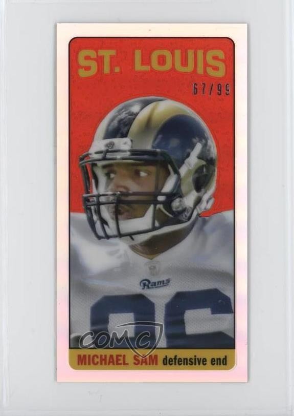 Michael Sam Topps Chrome 1965 Tall Boy #TB32 Refractor