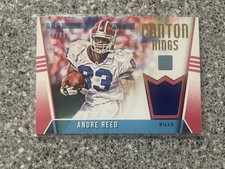 2018 Panini Donruss Football Andre Reed Canton Kings 26/99 Buffalo Bills