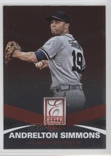 2015 Panini Elite Andrelton Simmons #173 0w8
