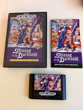 Shining in the Darkness - Sega Genesis 1991 - game, manual and case. Working