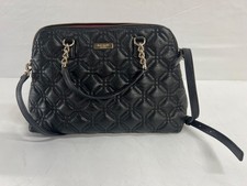 Kate Spade Astor Court Black Quilted Leather Shoulder Handbag