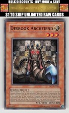 Yugioh Dark Revelation Volume 1 #DR1-EN232 Desrook Archfiend