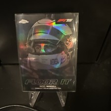 2025 Topps Chrome Formula 1 F1 Floor It REFRACTOR FI-9 Nigel Mansell