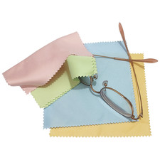 100pcs Microfiber Cleaning Cloth Glasses Wipe Phone Screen Lenses Clean 5" 5"