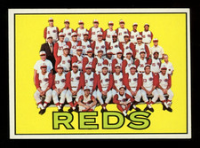 1967 Topps MLB #407 Cincinnati Reds Team Team Card NM-MT W/Pete Rose Tony Perez