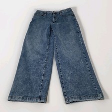 UNIVERSAL THREAD Medium Wash High Rise Wide Leg Jeans Cotton Rigid Women's 12/31