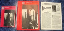 Brass Bulletin No. 13 & 14 1976 3 Newsletters...