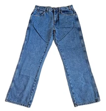 Rivet  Supply & Company Men's Workwear Rugged Relaxed Fit 32x30 Heavy Duty Denim