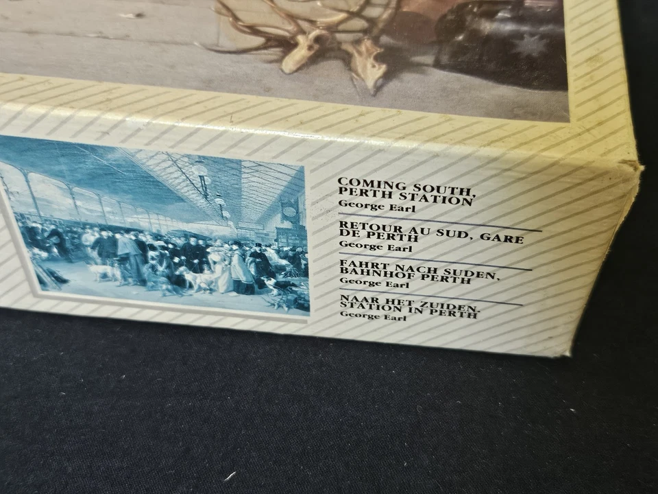 WADDINGTONS 4000 PIECE JIGSAW "COMING SOUTH, PERTH STATION : COMPLETE & SEALED - Image 3 of 4
