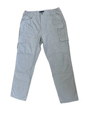 5.11 Tactical Cargo Pants Mens 38x34 Beige Work Khaki Military Ripstop 74251