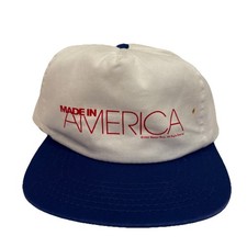 Vintage 1993 Made In America Movie SnapBack Hat Whoopi Goldberg Ted Danson