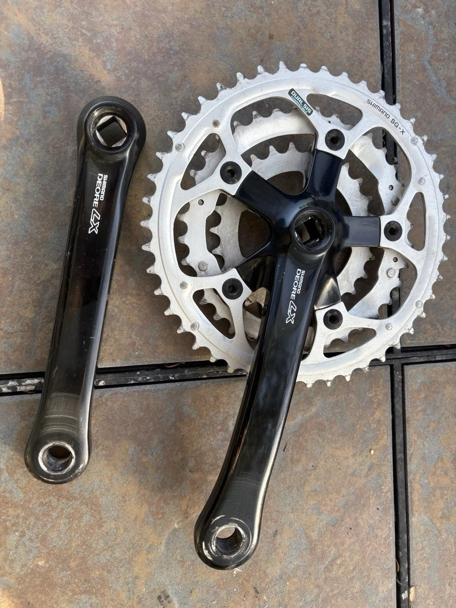 SHIMANO DEORE LX セット SHIMANO DEORE LX（シマノ ディオーレ エルエックス）FC-T671 シルバー