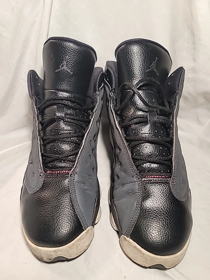 Air Jordan Retro 13 GG, 7.5Y, Negro/Antracita 439358 009 Foto 2 de 4