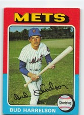1975 Topps #395 Bud Harrelson - New York Mets **Set Break**