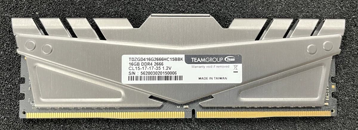 25+ Team Group PC4-21300 (DDR4-2666) Bus Speed DDR4 SDRAM Memory