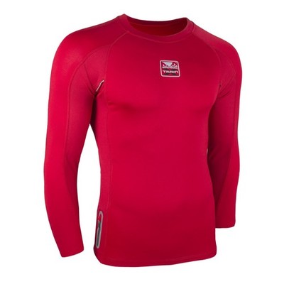 Bad Boy Herren Langarm Kompression T-Shirt X-Train, Gr. XL Rot, Training