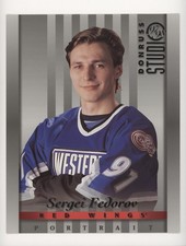 1997-98 Donruss Studio 8 x 10 Sergei Fedorov #21 HOF 0a3
