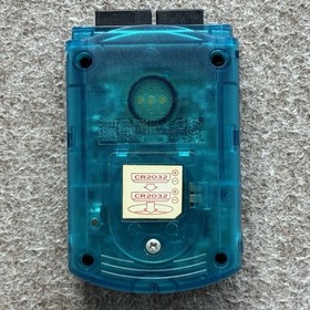 Sega Dreamcast Aqua Clear Blue VMU Visual Memory Unit HKT-7000 Japan | US SELLER