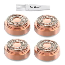 Replacement Heads Blades Generation 2 for Flawless Facial Hair Remover Gen 2 New