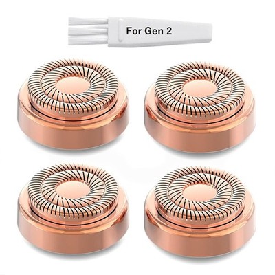 Replacement Heads Blades Generation 2 for Flawless Facial Hair Remover Gen 2 New