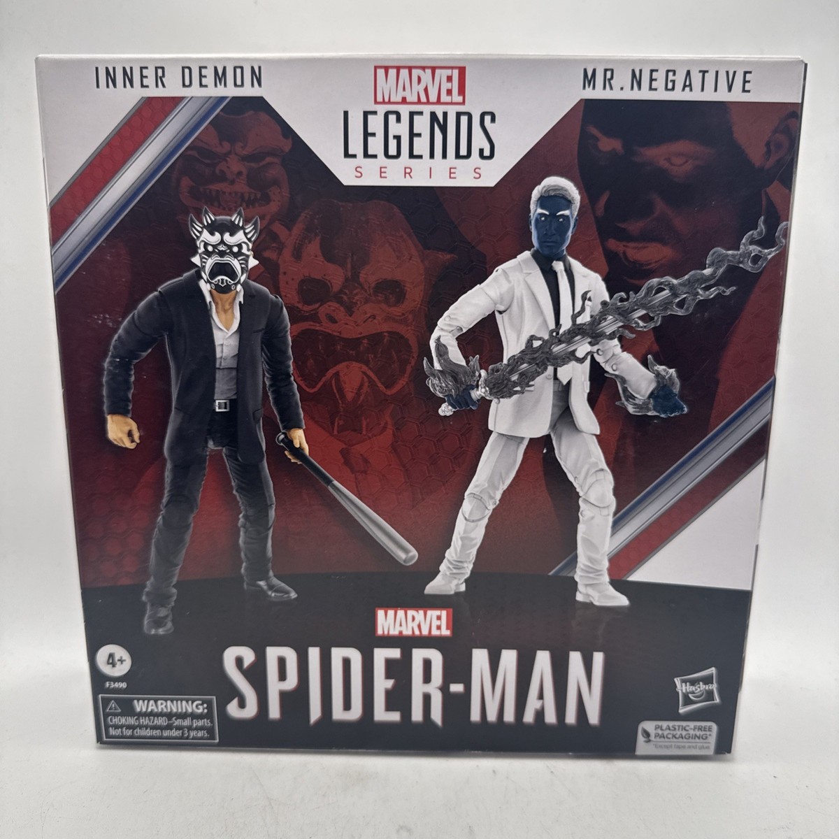 Marvel Legends Spider-Man Inner Demon and Mr. Negative Gamerverse