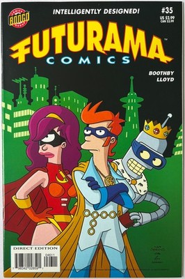  Futurama #35 (NM) / Bongo Comics / 2008 / Bender Leela Fry Simpsons / Groening
