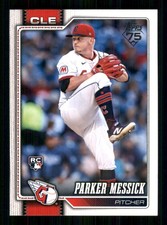 2026 Topps #67 Parker Messick RC Cleveland Guardians 59336