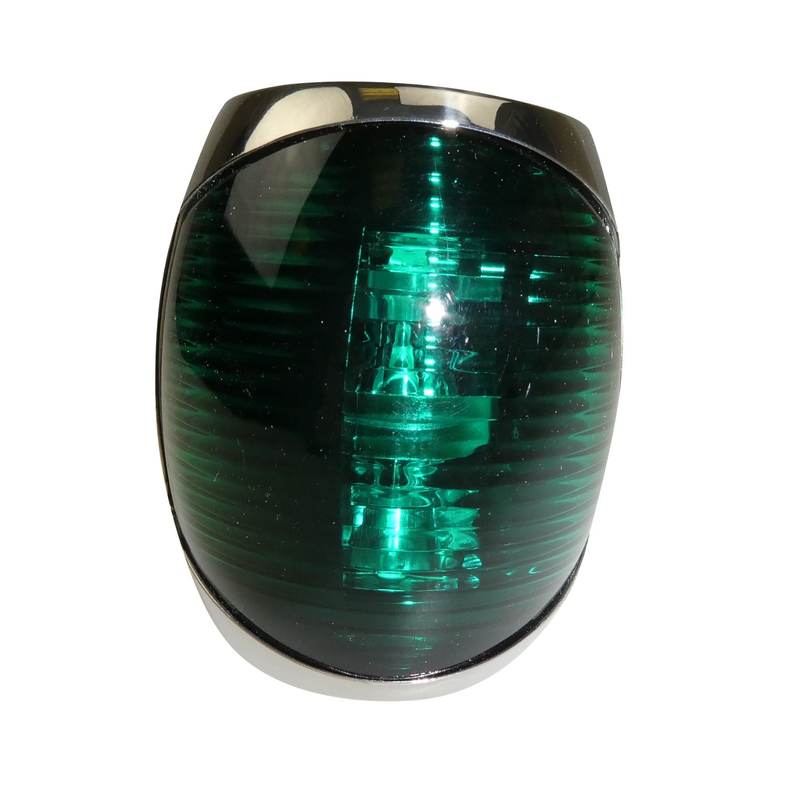 LED Navigation Light Stainless Steel GREEN STARBOARD Boat Yacht Sailing NAVSPHGN