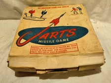 J A R T S Missile Game Box, Fins, Target only NO METAL PARTS NO TIPS Empty Box