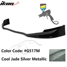 Fits 11-14 Acura TSX Painted #G517M Silver Front Lower Bumper Lip Spoiler PU