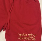 Ed Hardy Men's Red Animal Print Sweat Shorts Drawstring Pockets Logo — photo 3