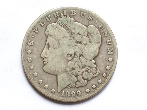 1899 O MORGAN 90% SILVER DOLLAR  FINE