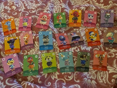 Lot Of Animal Crossing Amiibo Cards Series 5 Lot Of 20.