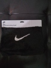 Nike Unisex Plush Knit Infinity Scarf Black