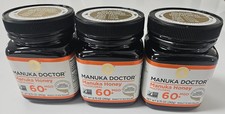 3 x MANUKA DOCTOR - MGO 60 Manuka Honey Multifloral,100 Pure New Zealand Honey
