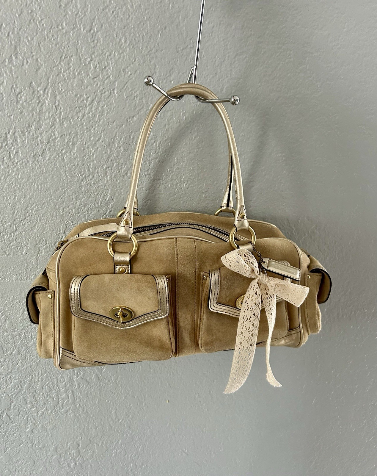 COACH Legacy One shoulder TurnLock y2k