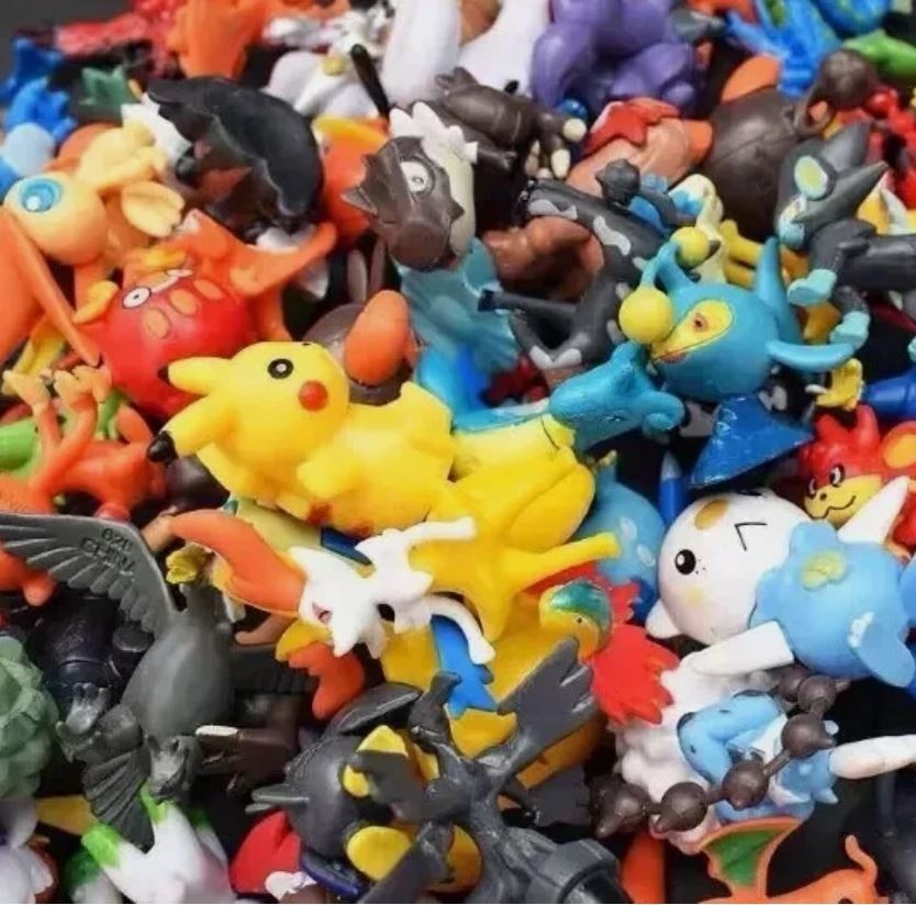 144 Pokemon Mini Figure Toys Pikachu Action Figures | Kids Gift